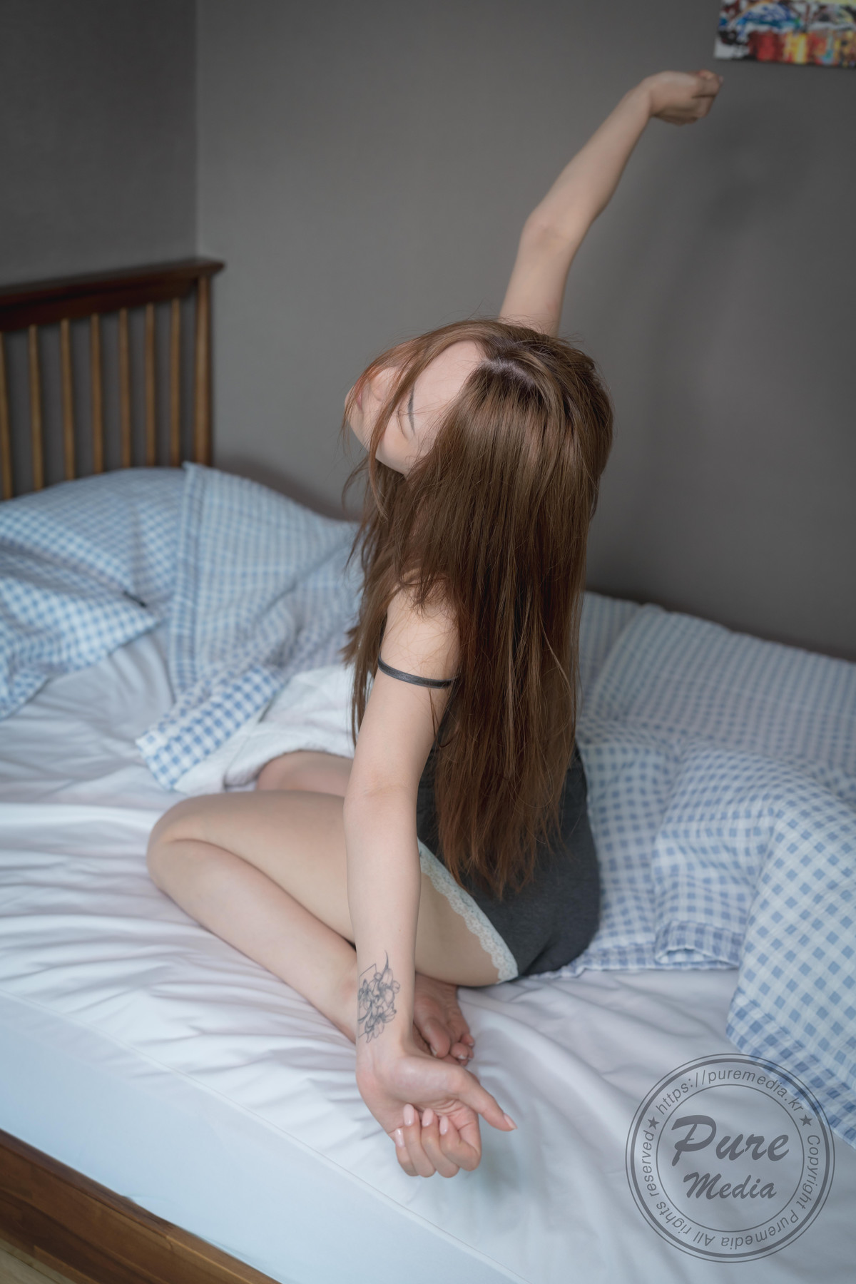 Yeha 예하, [PURE MEDIA] Vol.249 Bad Delivery Guy and New Wife Set.01の写真 13