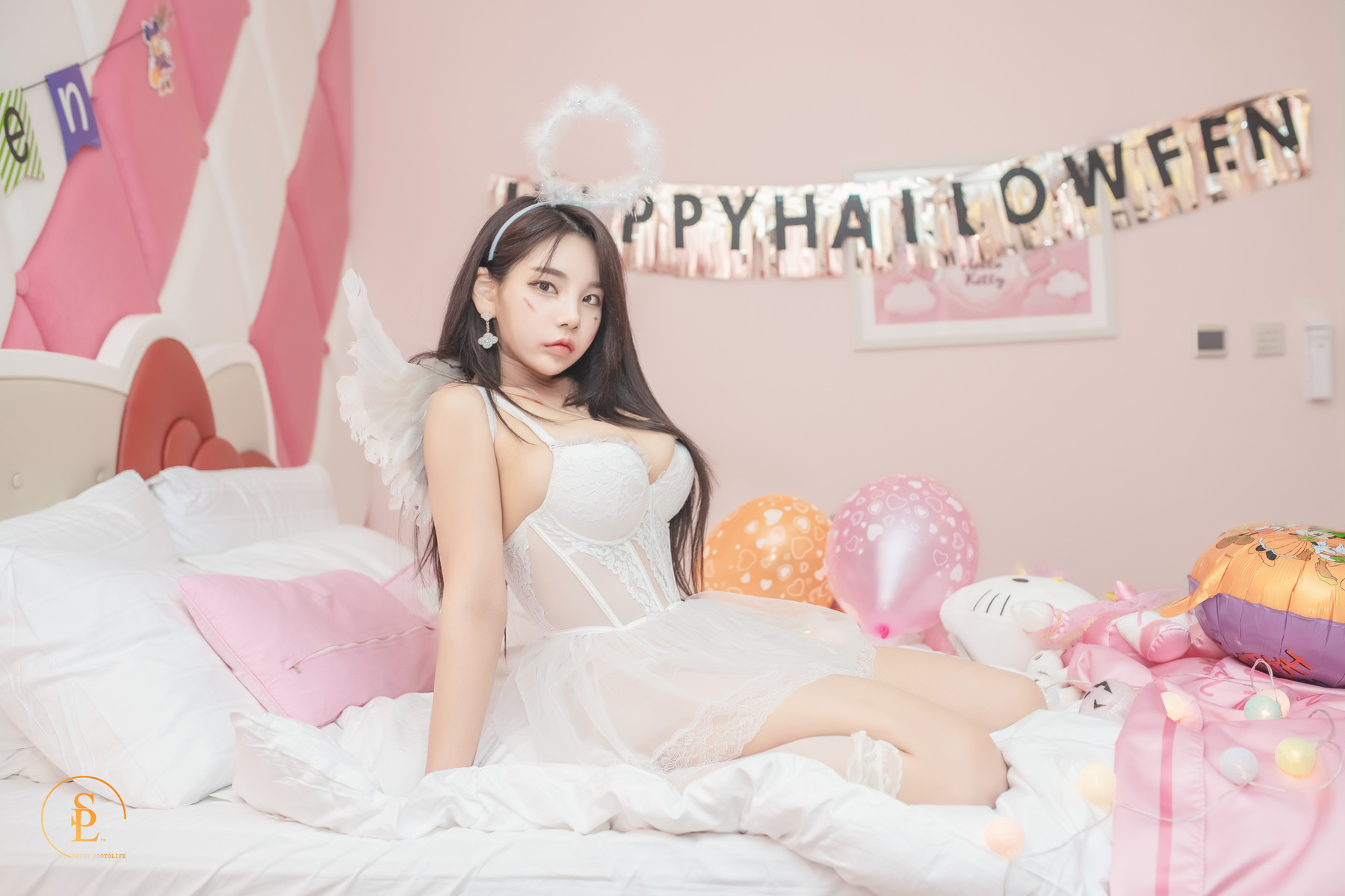 Zzyuri 쮸리, [SAINT Photolife] Pink Halloweenの写真 23