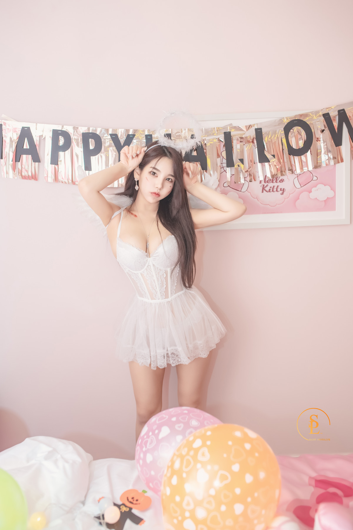 Zzyuri 쮸리, [SAINT Photolife] Pink Halloweenの写真 35