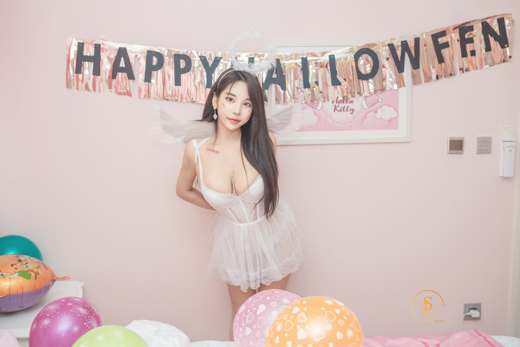 Zzyuri 쮸리, [SAINT Photolife] Pink Halloweenの写真 37