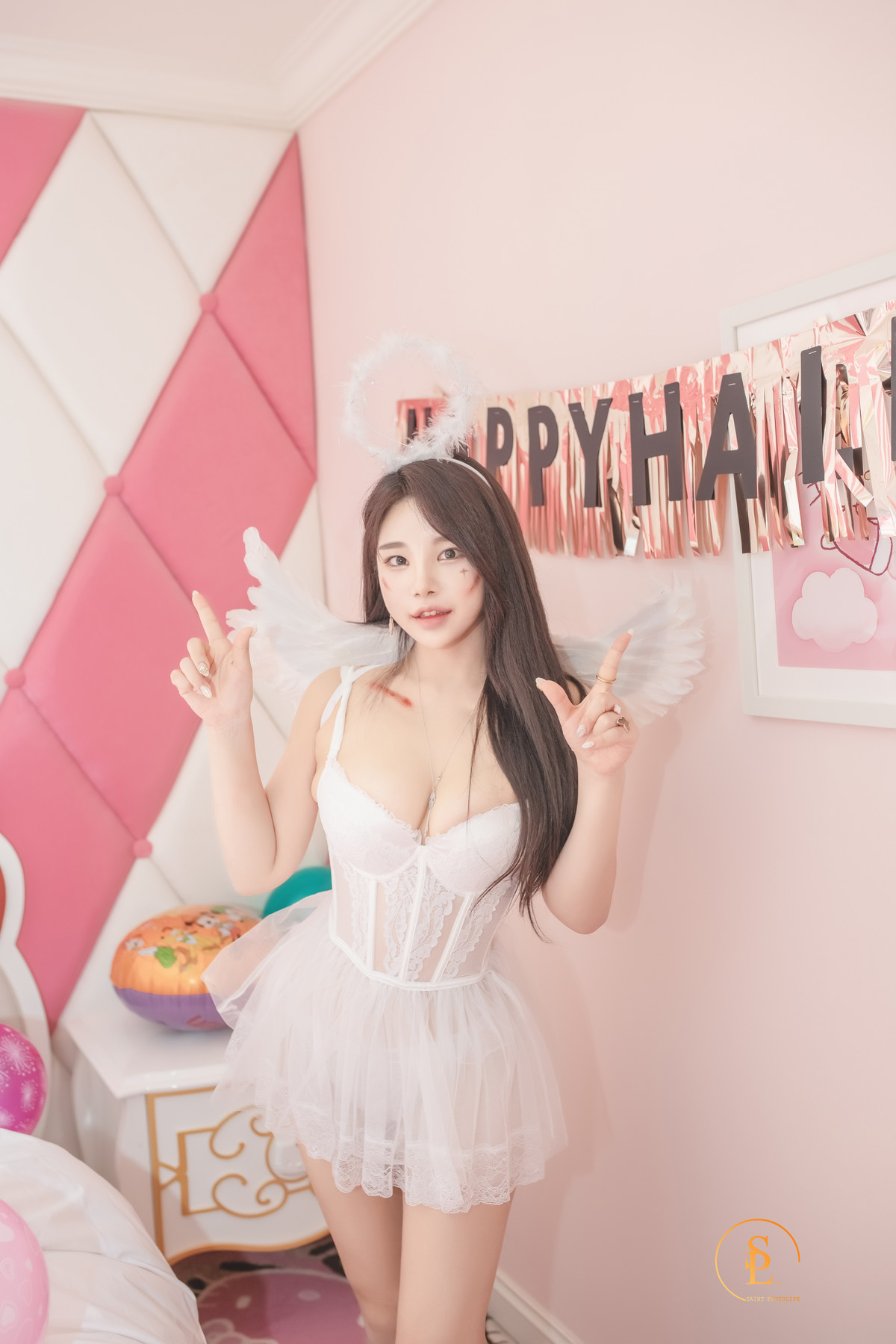 Zzyuri 쮸리, [SAINT Photolife] Pink Halloweenの写真 38