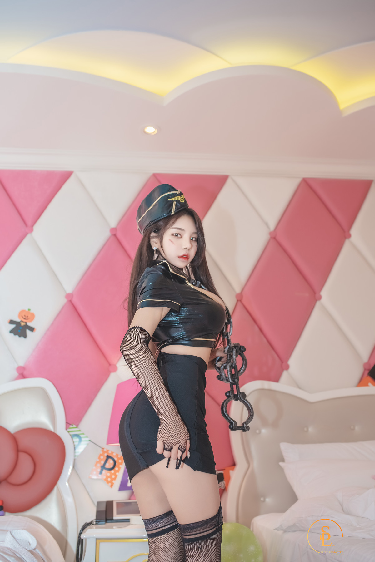 Zzyuri 쮸리, [SAINT Photolife] Pink Halloweenの写真 49
