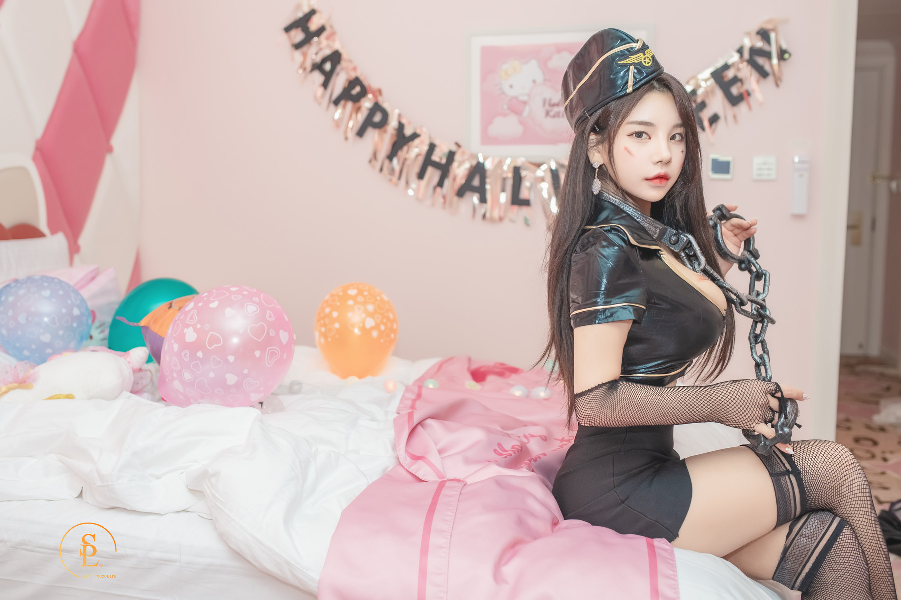 Zzyuri 쮸리, [SAINT Photolife] Pink Halloweenの写真 50