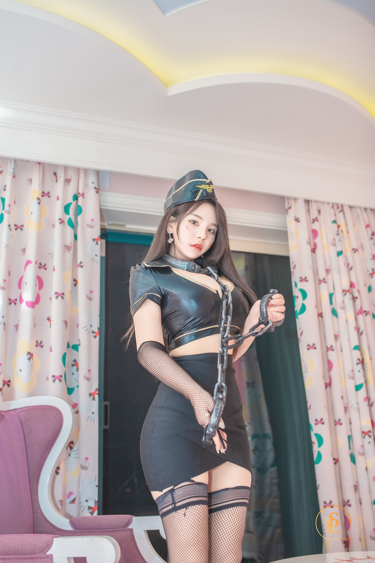 Zzyuri 쮸리, [SAINT Photolife] Pink Halloweenの写真 52