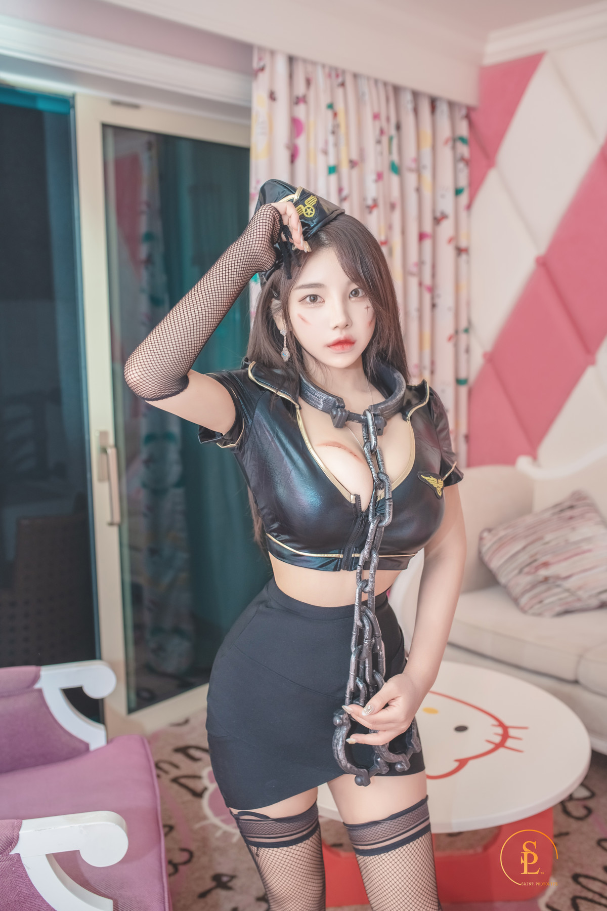 Zzyuri 쮸리, [SAINT Photolife] Pink Halloweenの写真 53