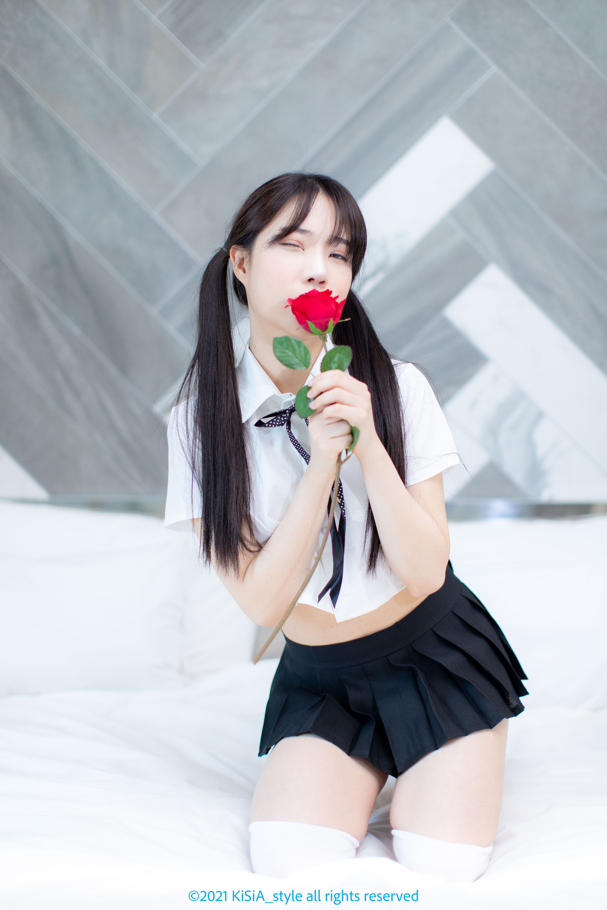 Eunha 은하, [KiSiA] ft. Schoolgirl Set.02の写真 2