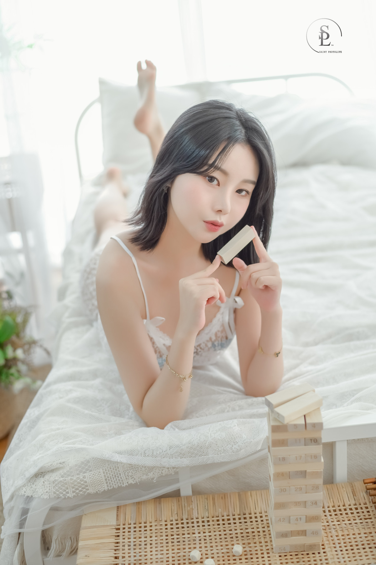 Yuna 유나, [SAINT Photolife] Jengaの写真 3