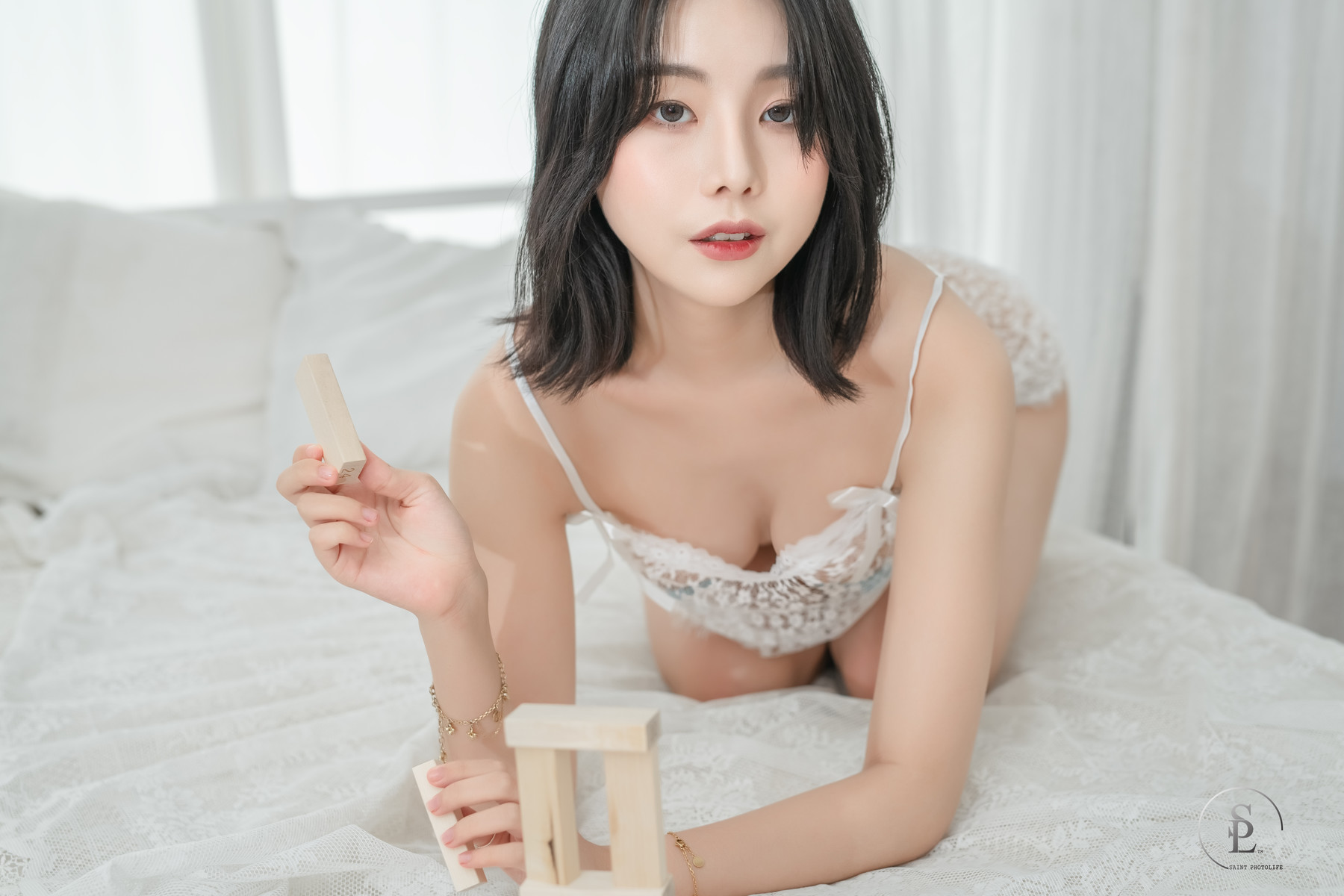 Yuna 유나, [SAINT Photolife] Jengaの写真 12