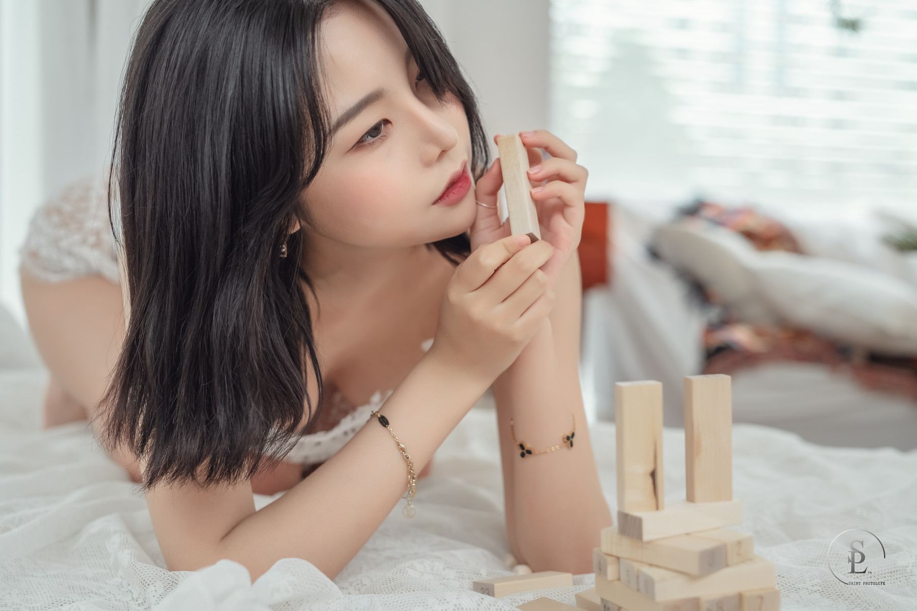 Yuna 유나, [SAINT Photolife] Jengaの写真 15