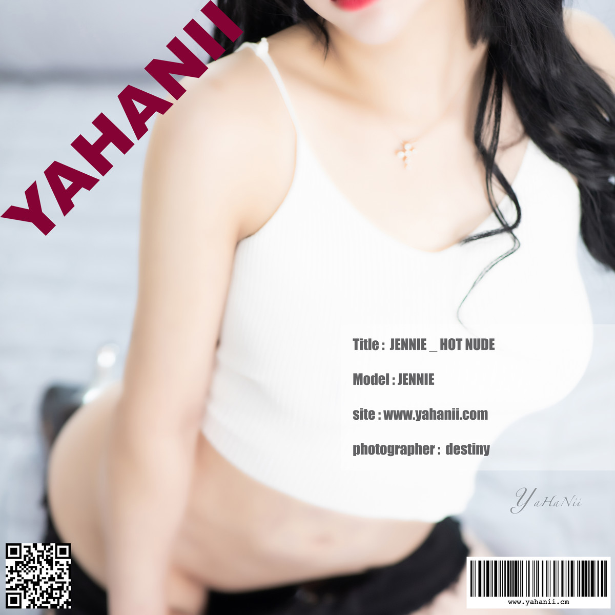 Jennie [YAHANII] Hot Nude Set.01の写真 43