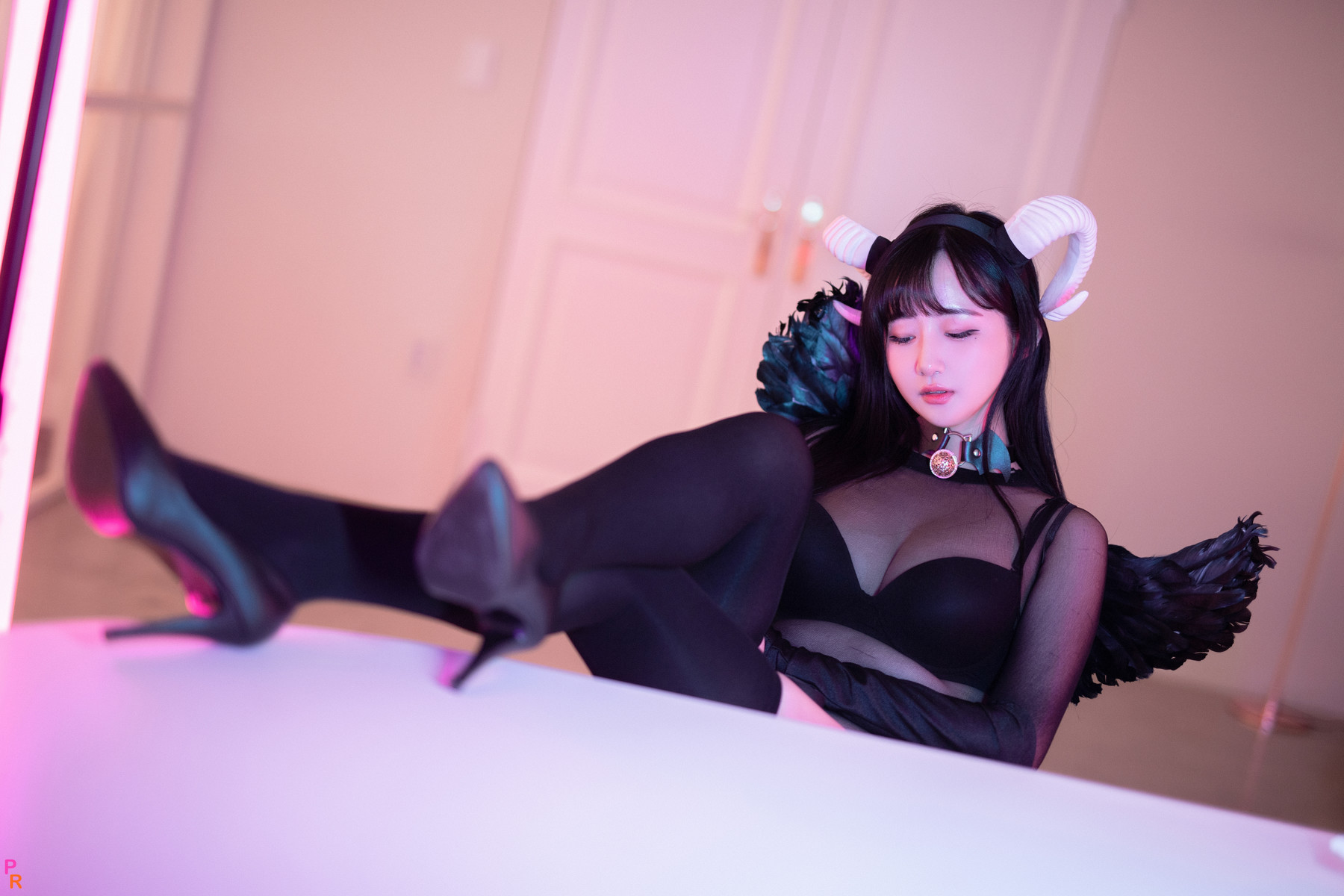 Han Jina 한지나, [PINK] Succubus Set.01の写真 12