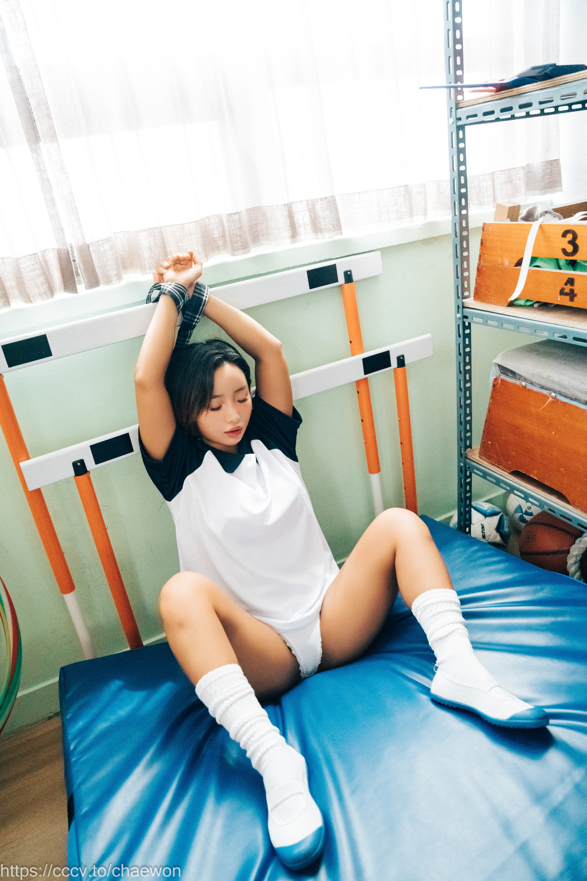 Booty Queen, [Bimilstory] Gal in a Shool Warehouse Set.02の写真 69