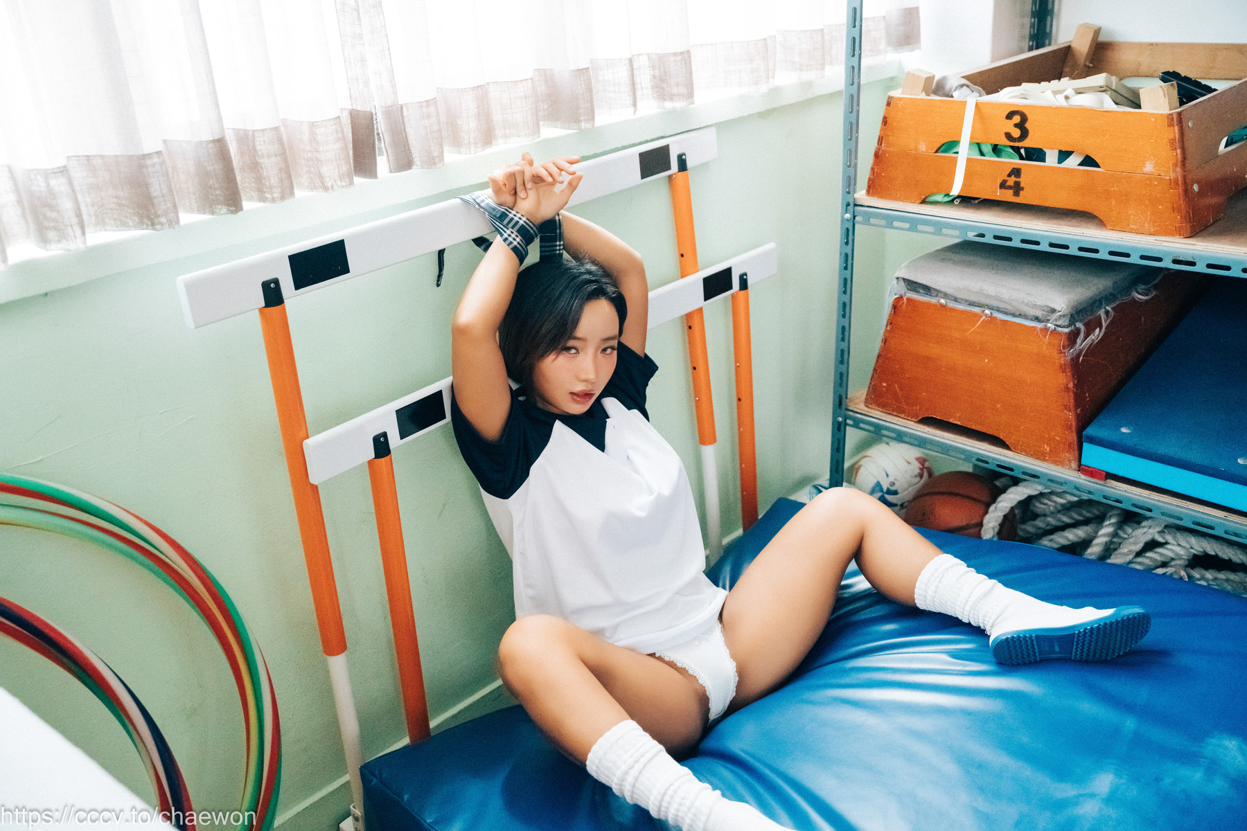 Booty Queen, [Bimilstory] Gal in a Shool Warehouse Set.02の写真 71