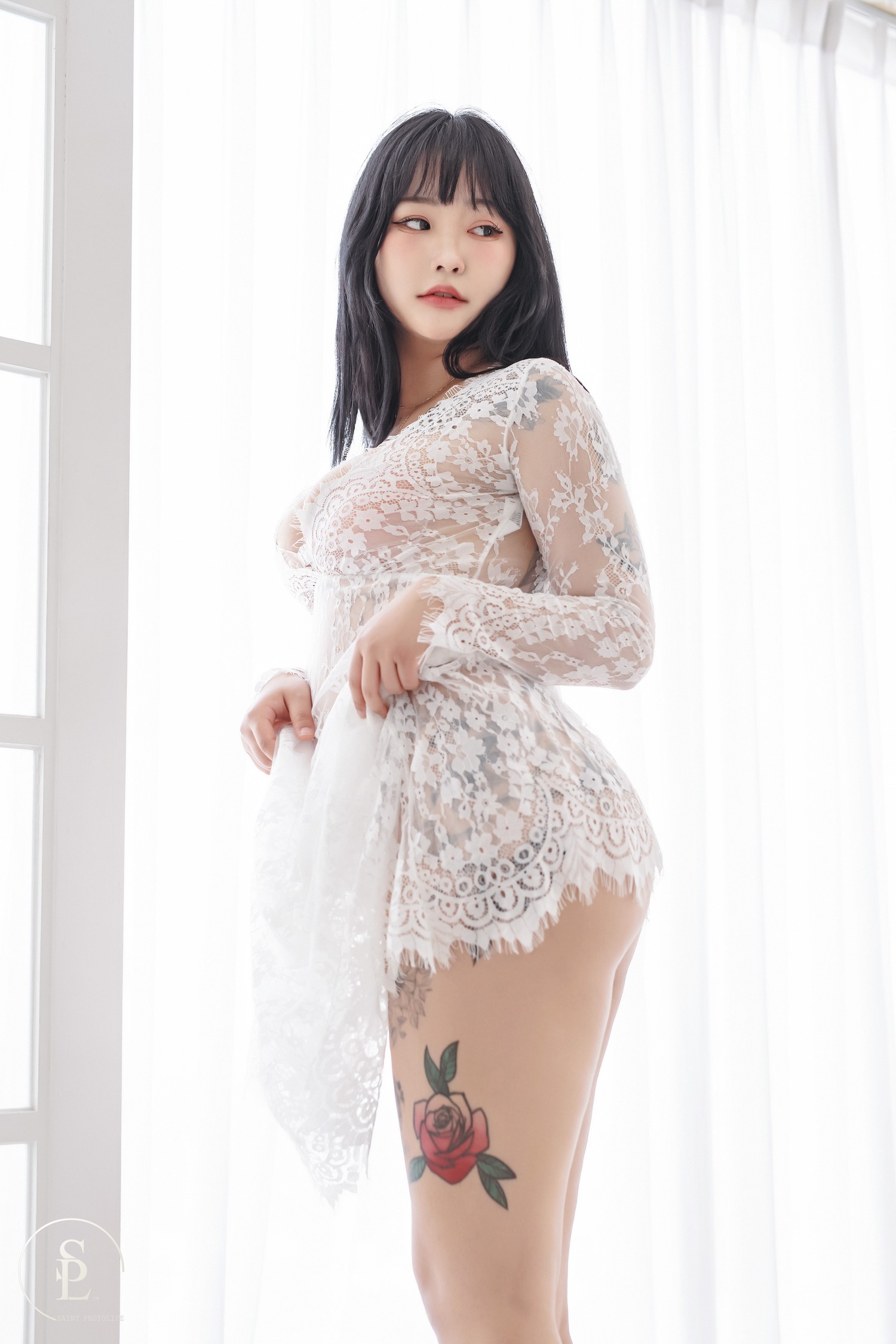 Jeon BoYeon 전보연, [SAINT Photolife] Leopard & Red Kimonoの写真 40