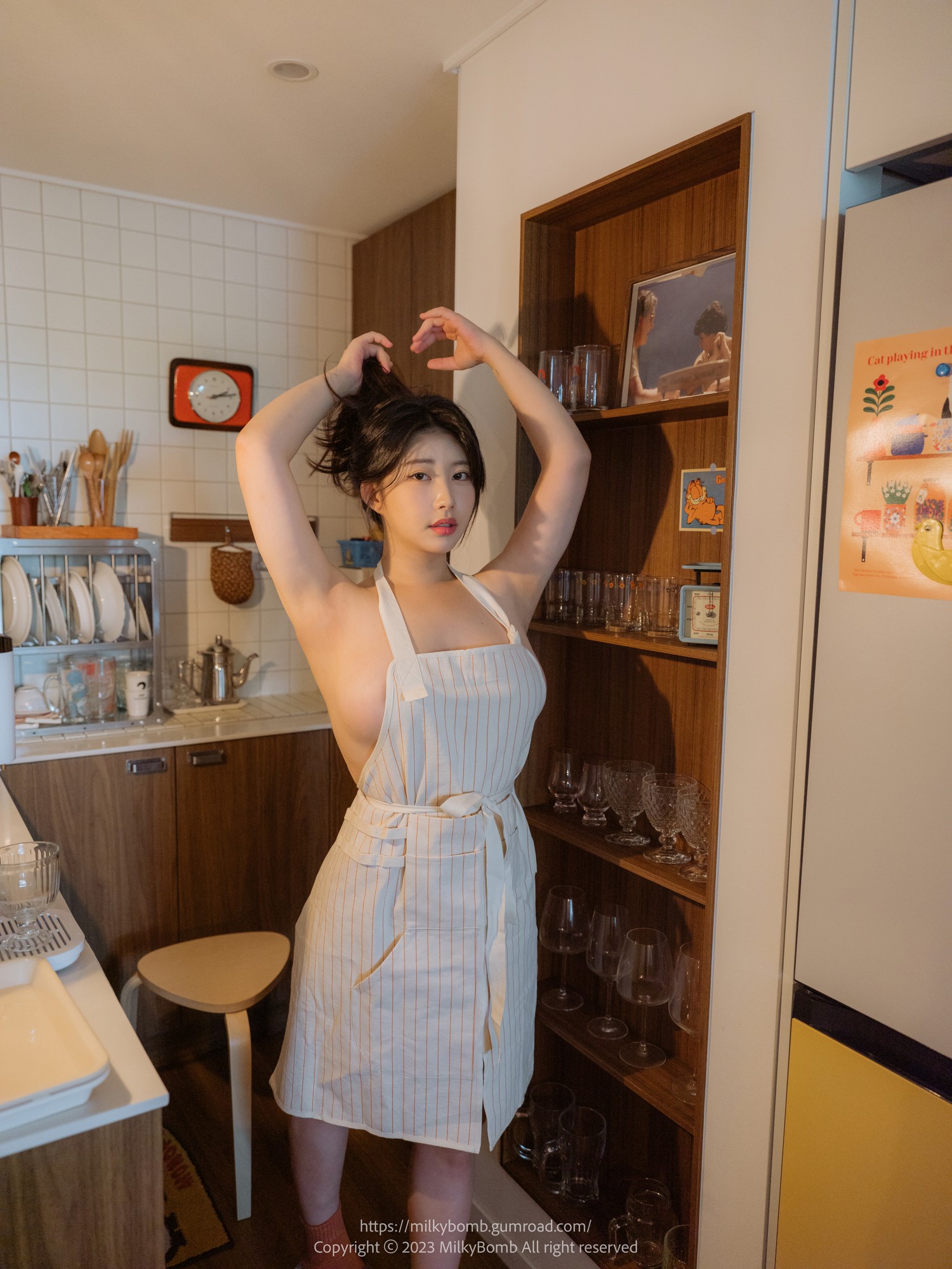 PURELISM 순수, [MilkyBomb] Apron 앞치마の写真 22