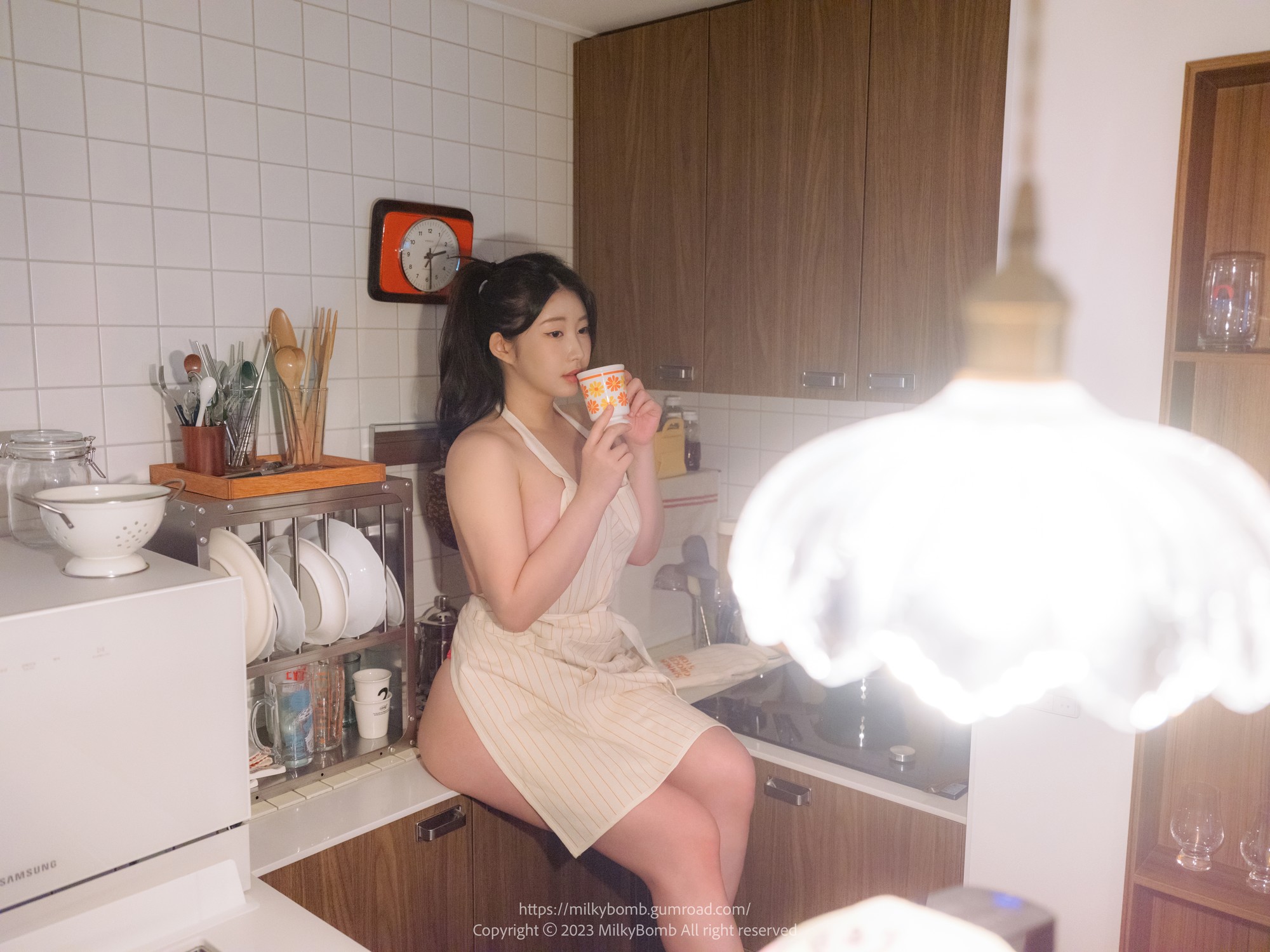 PURELISM 순수, [MilkyBomb] Apron 앞치마の写真 38