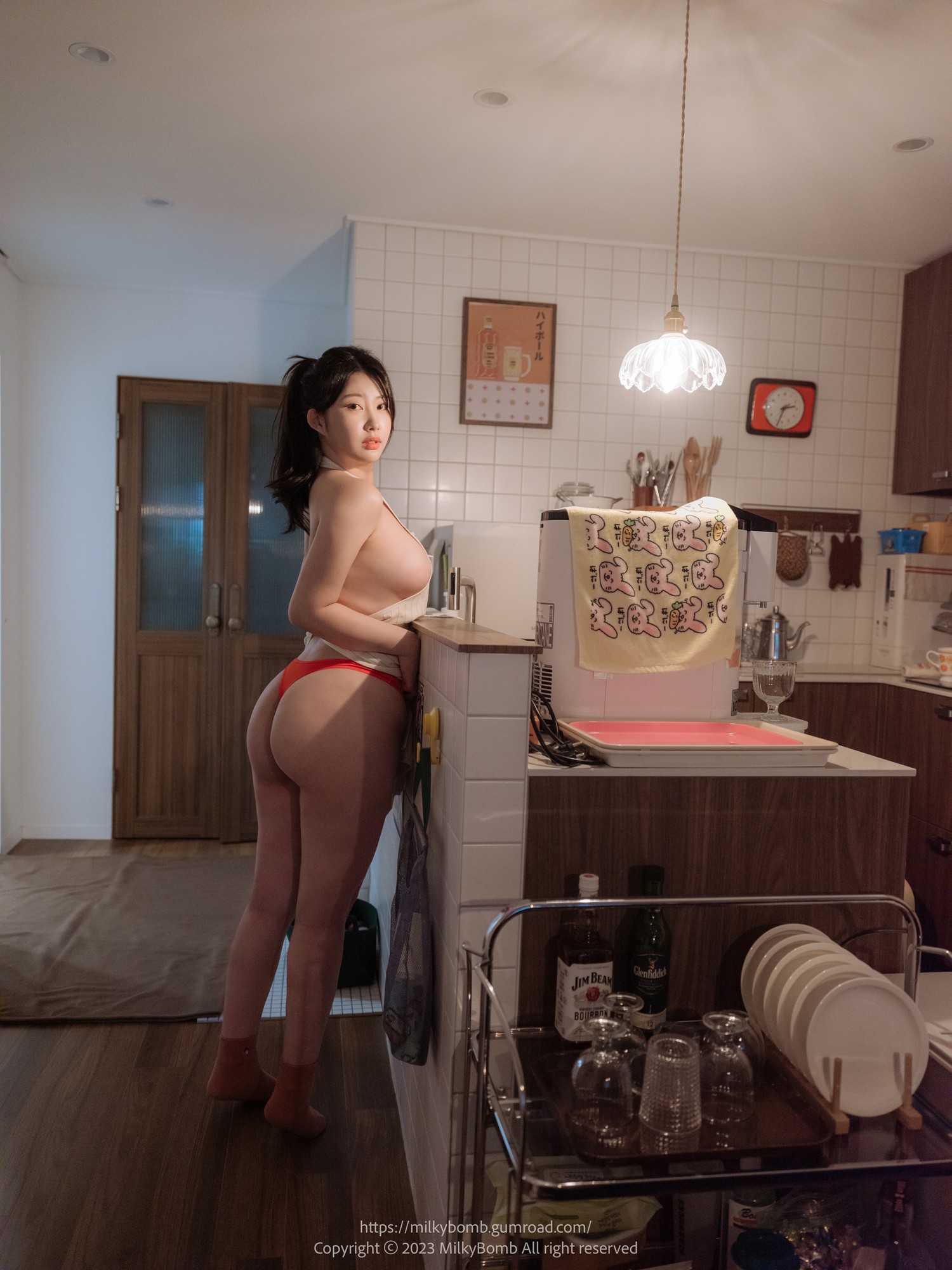 PURELISM 순수, [MilkyBomb] Apron 앞치마の写真 42
